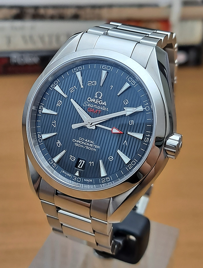 Omega Seamaster Aqua Terra 150M Co Axial GMT Wristwatch Ref. 231.10.43.22.03.001